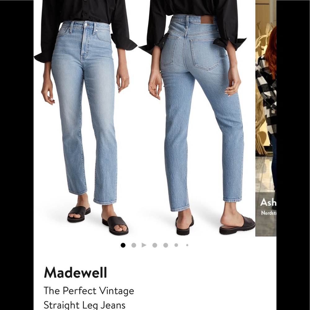 Madewell The Perfect Vintage Jean size 27